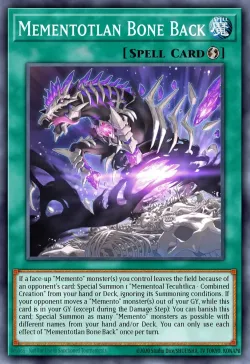 Mementotlan Bone Back 「EN」