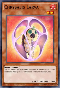 Chrysalis Larva #EN010 · Yu-Gi-Oh!