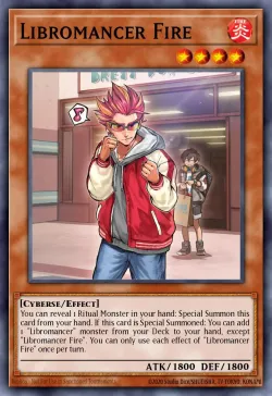 Libromancer Fire #EN058 · Yu-Gi-Oh!