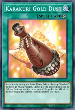 Karakuri Gold Dust #EN053 · Yu-Gi-Oh!