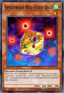 Speedroid Red-Eyed Dice 「EN」