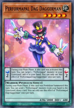 Performapal Dag Daggerman #EN003 · Yu-Gi-Oh!