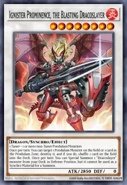 Ignister Prominence, the Blasting Dracoslayer 「EN」