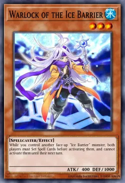Warlock of the Ice Barrier 「EN」