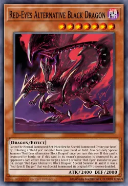 Red-Eyes Alternative Black Dragon 「EN」