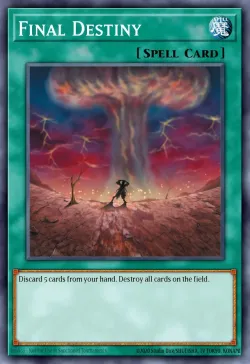 Final Destiny #EN020 · Yu-Gi-Oh!