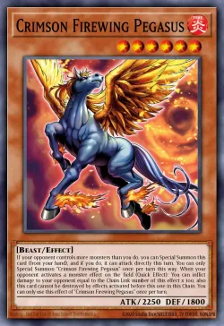 Crimson Firewing Pegasus #EN032 · Yu-Gi-Oh!