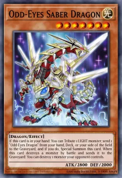 Odd-Eyes Saber Dragon 「EN」