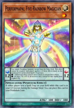 Performapal Five-Rainbow Magician 「EN」