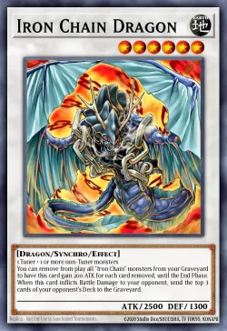 Iron Chain Dragon #EN040 · Yu-Gi-Oh!