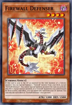Firewall Defenser #EN001 · Yu-Gi-Oh!