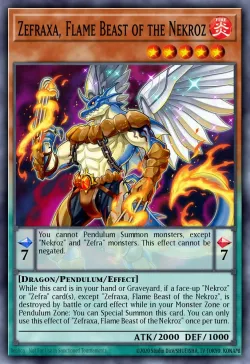 Zefraxa, Flame Beast of the Nekroz 「EN」