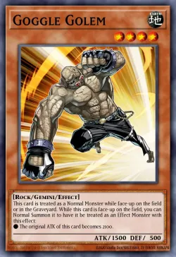 Goggle Golem #EN023 · Yu-Gi-Oh!