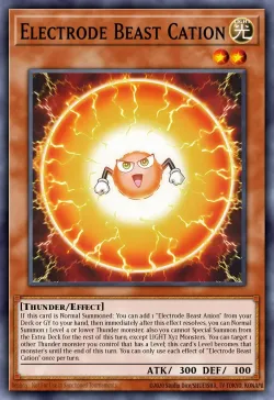 Electrode Beast Cation #EN032 · Yu-Gi-Oh!