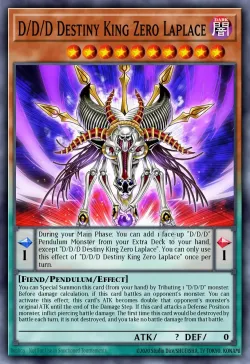 D/D/D Destiny King Zero Laplace 「EN」