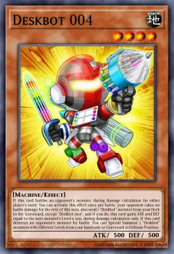 Deskbot 004 #EN017 · Yu-Gi-Oh!