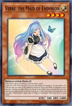 Verre, the Maid of Endymion #EN098 · Yu-Gi-Oh!