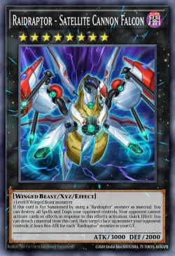 Raidraptor - Satellite Cannon Falcon 「EN」