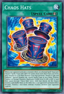 Chaos Magical Hats #EN046 · Yu-Gi-Oh!