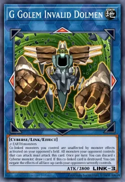 G Golem Invalid Dolmen 「EN」