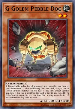 G Golem Pebble Dog 「EN」