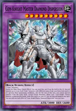 Gem-Knight Master Diamond Dispersion #EN020 · Yu-Gi-Oh!