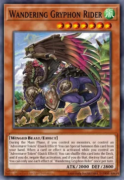 Wandering Gryphon Rider 「EN」
