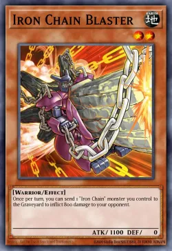 Iron Chain Blaster #EN019 · Yu-Gi-Oh!