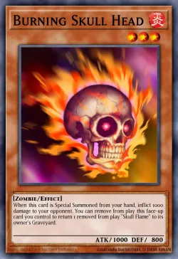 Burning Skull Head 「EN」