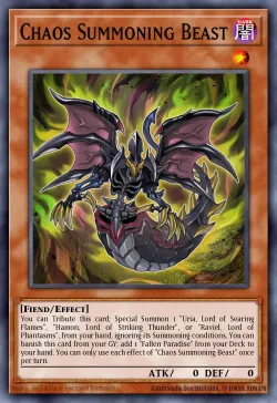Chaos Summoning Beast 「EN」