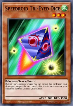 Speedroid Tri-Eyed Dice 「EN」