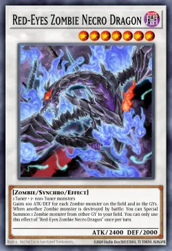 Red-Eyes Zombie Necro Dragon 「EN」