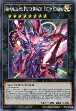 Neo Galaxy-Eyes Photon Dragon - Photon Howling 「EN」