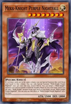 Mekk-Knight Purple Nightfall 「EN」
