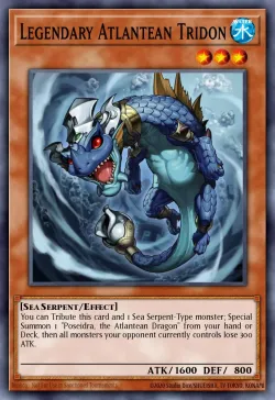 Legendary Atlantean Tridon #EN019 · Yu-Gi-Oh!