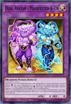 Dual Avatar - Manifested A-Un #EN038 · Yu-Gi-Oh!