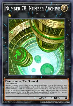 Number 78: Number Archive 「EN」