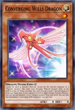 Converging Wills Dragon #EN118 · Yu-Gi-Oh!