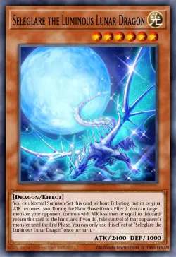 Seleglare the Luminous Lunar Dragon 「EN」