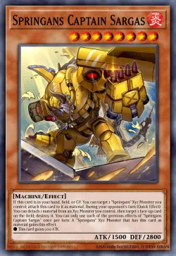 Springans Captain Sargas 「EN」