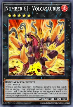 Number 61: Volcasaurus 「EN」