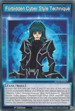 Forbidden Cyber Style Technique #ENS07 · Yu-Gi-Oh!