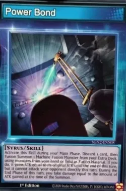 Power Bond (Skill Card) 「EN」