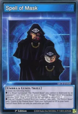 Spell of Mask (Skill Card) 「EN」