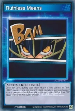 Ruthless Means #ENS01 · Yu-Gi-Oh!