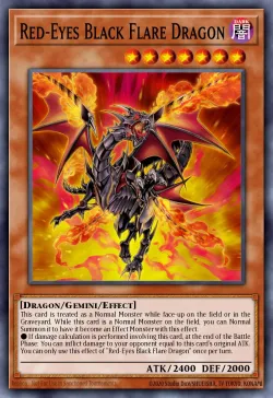 Red-Eyes Black Flare Dragon 「EN」