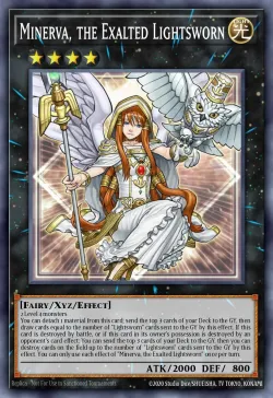 Minerva, the Exalted Lightsworn 「EN」