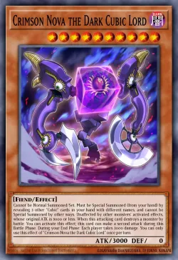 Crimson Nova the Dark Cubic Lord 「EN」
