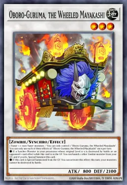 Oboro-Guruma, the Wheeled Mayakashi 「EN」