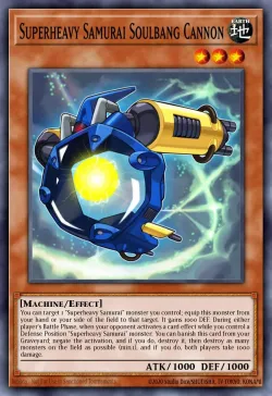 Superheavy Samurai Soulbang Cannon 「EN」